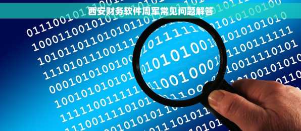西安财务软件周军常见问题解答