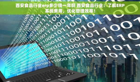 西安食品行业erp多少钱一年啊 西安食品行业：了解ERP系统费用，优化管理效率！