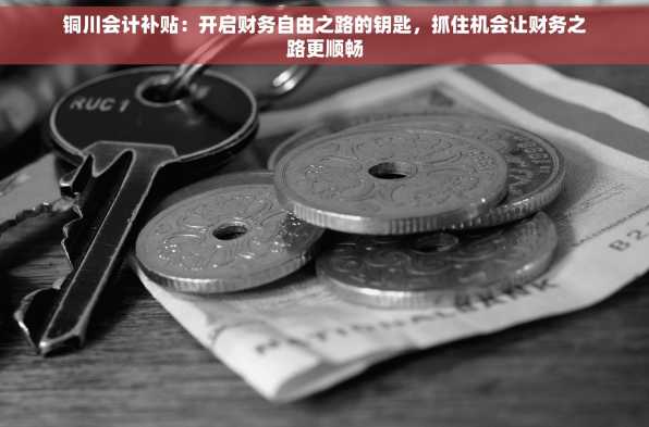铜川会计补贴：开启财务自由之路的钥匙，抓住机会让财务之路更顺畅