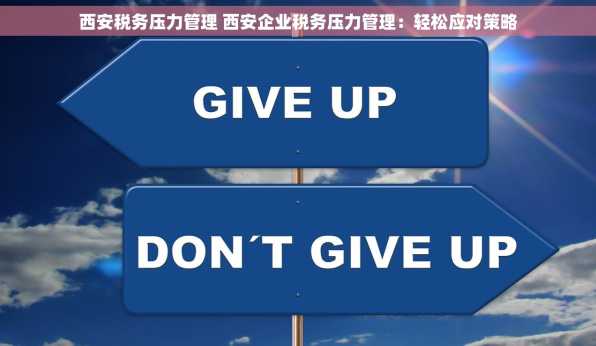 西安税务压力管理 西安企业税务压力管理：轻松应对策略
