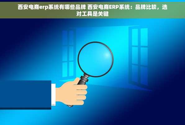西安电商erp系统有哪些品牌 西安电商ERP系统：品牌比较，选对工具是关键