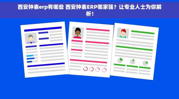 西安钟表erp有哪些 西安钟表ERP哪家强？让专业人士为你解析！