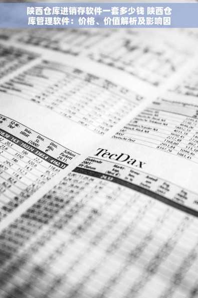 陕西仓库进销存软件一套多少钱 陕西仓库管理软件：价格、价值解析及影响因素深度探讨