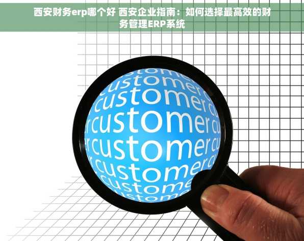 西安财务erp哪个好 西安企业指南：如何选择最高效的财务管理ERP系统