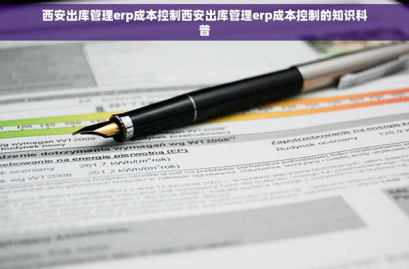 西安出库管理erp成本控制西安出库管理erp成本控制的知识科普