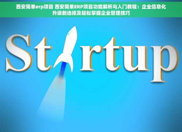 西安简单erp项目 西安简单ERP项目功能解析与入门教程：企业信息化升级新选择及轻松掌握企业管理技巧