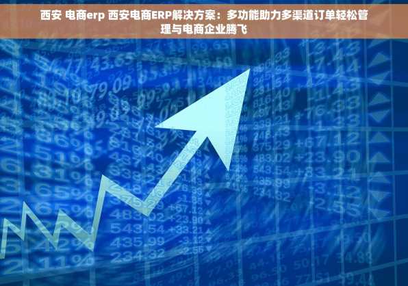 西安 电商erp 西安电商ERP解决方案：多功能助力多渠道订单轻松管理与电商企业腾飞