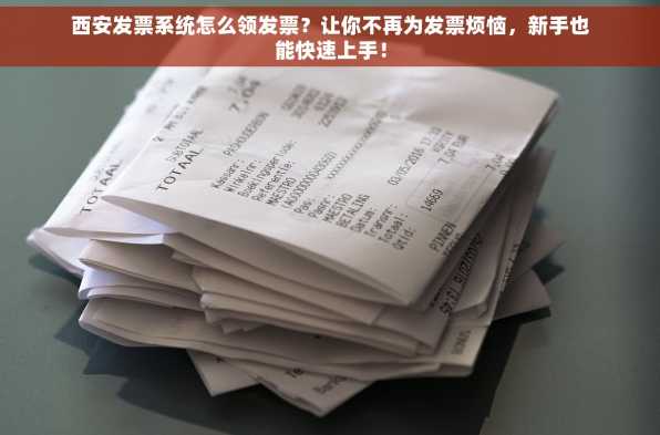 西安发票系统怎么领发票？让你不再为发票烦恼，新手也能快速上手！