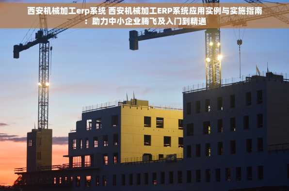 西安机械加工erp系统 西安机械加工ERP系统应用实例与实施指南：助力中小企业腾飞及入门到精通