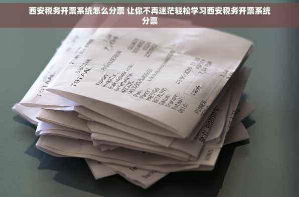 西安税务开票系统怎么分票 让你不再迷茫轻松学习西安税务开票系统分票