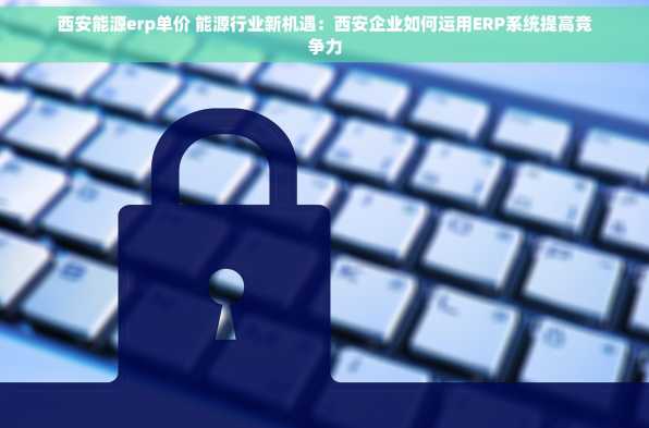 西安能源erp单价 能源行业新机遇：西安企业如何运用ERP系统提高竞争力