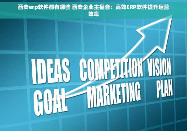 西安erp软件都有哪些 西安企业主福音：高效ERP软件提升运营效率