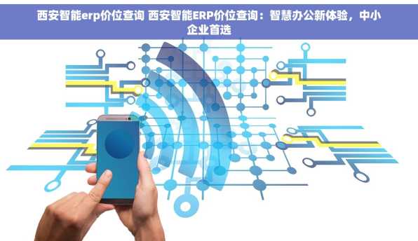 西安智能erp价位查询 西安智能ERP价位查询：智慧办公新体验，中小企业首选