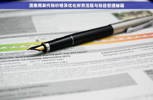 渭南用友代账价格及优化财务流程与账目管理秘籍
