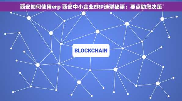 西安如何使用erp 西安中小企业ERP选型秘籍：要点助您决策