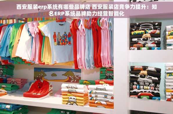 西安服装erp系统有哪些品牌店 西安服装店竞争力提升：知名ERP系统品牌助力经营智能化