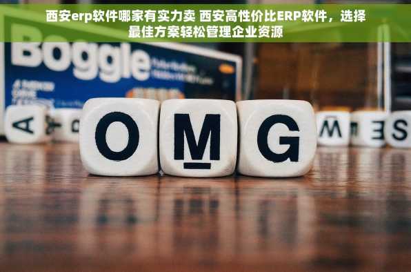西安erp软件哪家有实力卖 西安高性价比ERP软件，选择最佳方案轻松管理企业资源