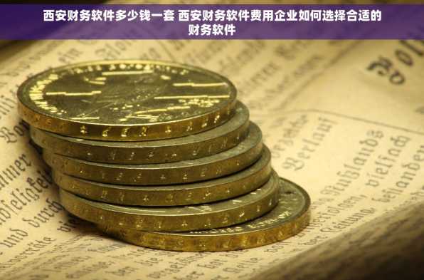 西安财务软件多少钱一套 西安财务软件费用企业如何选择合适的财务软件