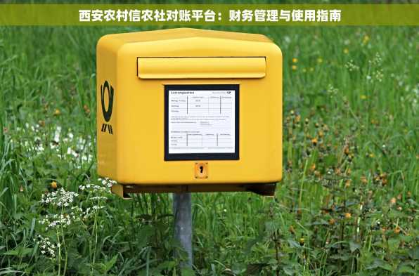 西安农村信农社对账平台：财务管理与使用指南