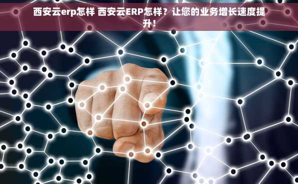 西安云erp怎样 西安云ERP怎样？让您的业务增长速度提升！