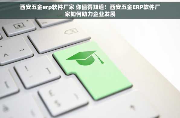 西安五金erp软件厂家 你值得知道！西安五金ERP软件厂家如何助力企业发展