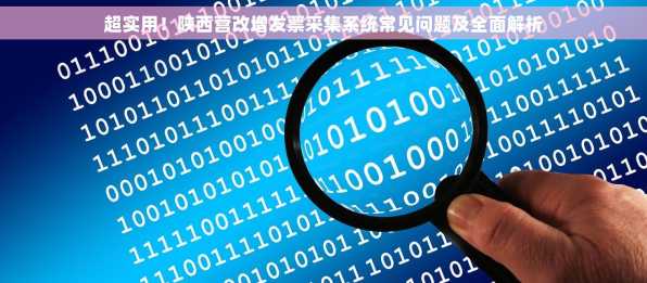 超实用！陕西营改增发票采集系统常见问题及全面解析