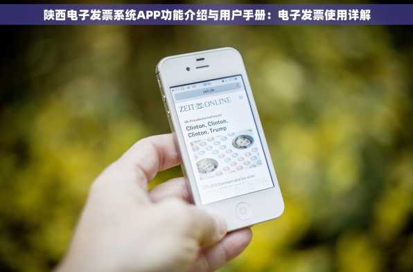 陕西电子发票系统APP功能介绍与用户手册：电子发票使用详解