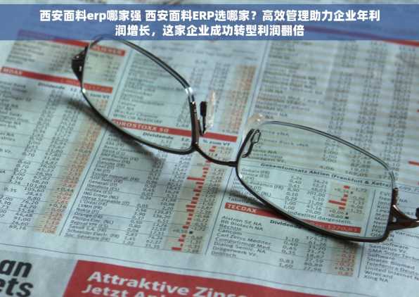 西安面料erp哪家强 西安面料ERP选哪家？高效管理助力企业年利润增长，这家企业成功转型利润翻倍