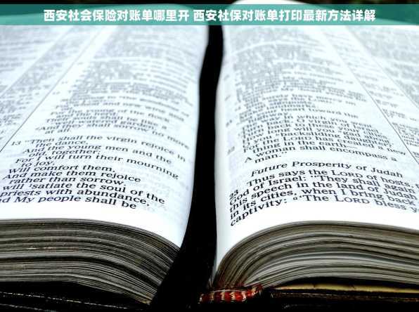 西安社会保险对账单哪里开 西安社保对账单打印最新方法详解