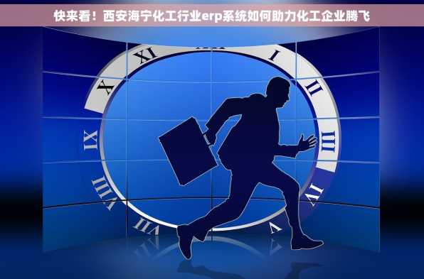 快来看！西安海宁化工行业erp系统如何助力化工企业腾飞