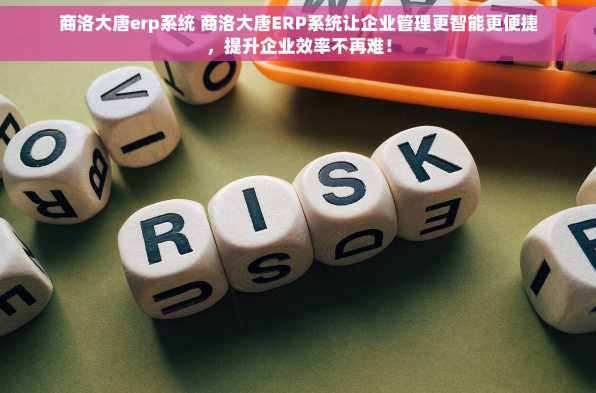 商洛大唐erp系统 商洛大唐ERP系统让企业管理更智能更便捷，提升企业效率不再难！