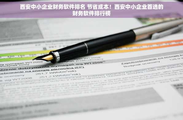 西安中小企业财务软件排名 节省成本！西安中小企业首选的财务软件排行榜