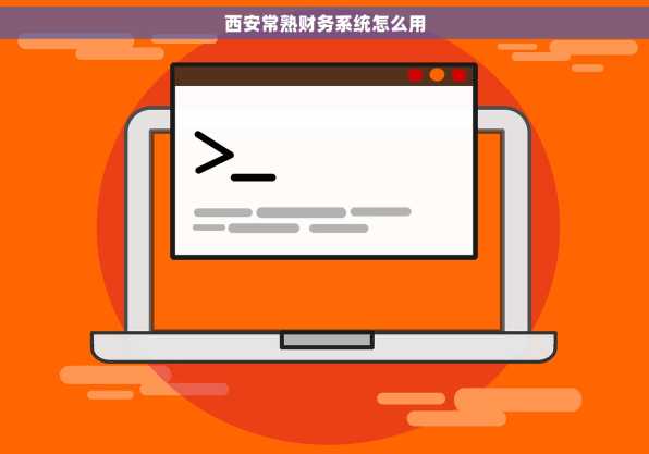 西安常熟财务系统怎么用