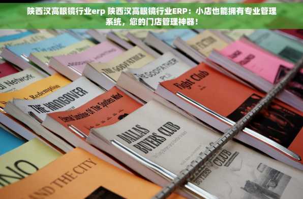 陕西汉高眼镜行业erp 陕西汉高眼镜行业ERP：小店也能拥有专业管理系统，您的门店管理神器！