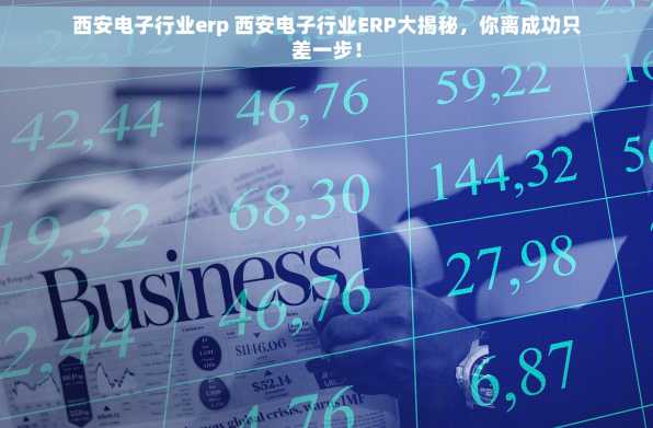 西安电子行业erp 西安电子行业ERP大揭秘，你离成功只差一步！