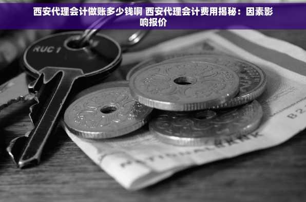 西安代理会计做账多少钱啊 西安代理会计费用揭秘：因素影响报价