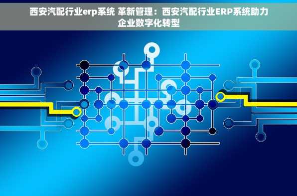 西安汽配行业erp系统 革新管理：西安汽配行业ERP系统助力企业数字化转型