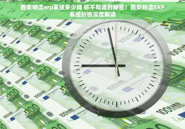 西安物流erp系统多少钱 你不知道的秘密！西安物流ERP系统价格深度解读