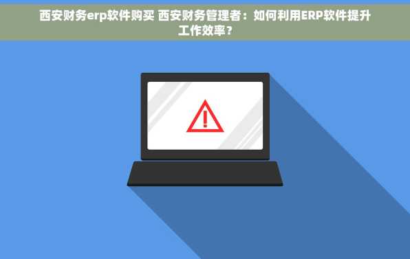 西安财务erp软件购买 西安财务管理者：如何利用ERP软件提升工作效率？