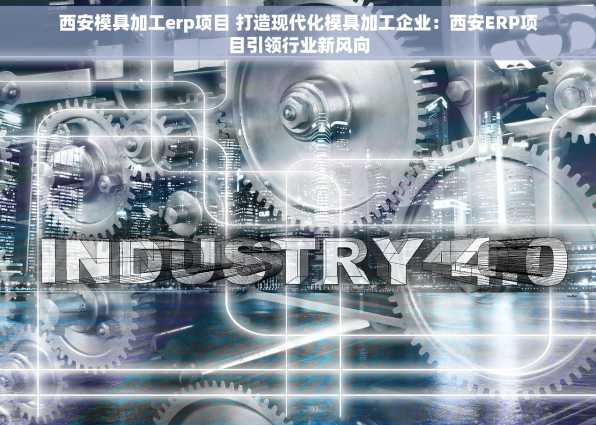 西安模具加工erp项目 打造现代化模具加工企业：西安ERP项目引领行业新风向