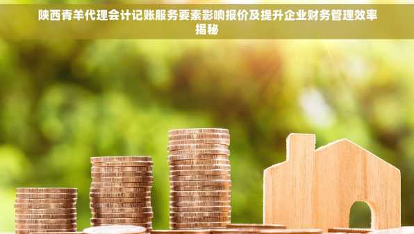 陕西青羊代理会计记账服务要素影响报价及提升企业财务管理效率揭秘