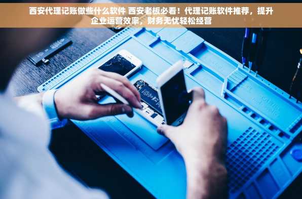 西安代理记账做些什么软件 西安老板必看！代理记账软件推荐，提升企业运营效率，财务无忧轻松经营