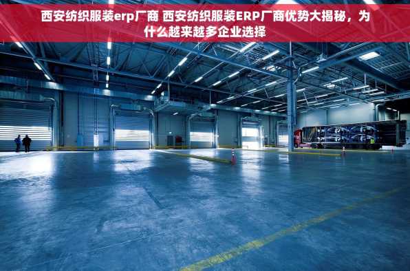 西安纺织服装erp厂商 西安纺织服装ERP厂商优势大揭秘，为什么越来越多企业选择