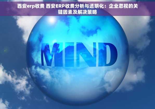 西安erp收费 西安ERP收费分析与透明化：企业忽视的关键因素及解决策略