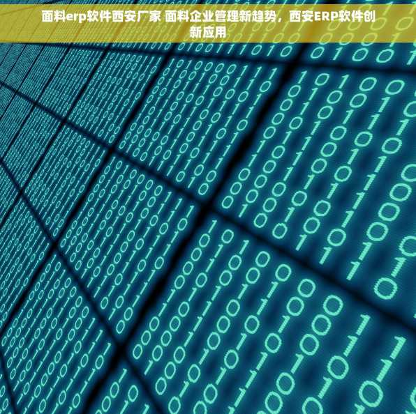 面料erp软件西安厂家 面料企业管理新趋势，西安ERP软件创新应用