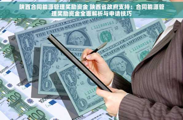 陕西合同能源管理奖励资金 陕西省政府支持：合同能源管理奖励资金全面解析与申请技巧
