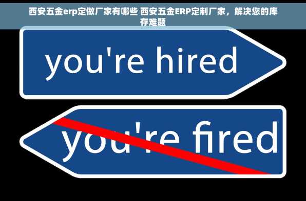 西安五金erp定做厂家有哪些 西安五金ERP定制厂家，解决您的库存难题