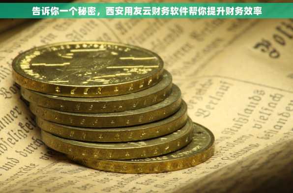 告诉你一个秘密，西安用友云财务软件帮你提升财务效率