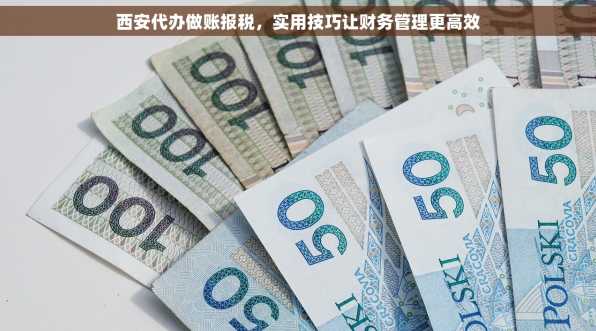西安代办做账报税，实用技巧让财务管理更高效