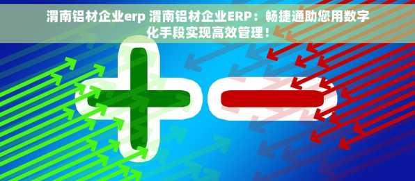 渭南铝材企业erp 渭南铝材企业ERP：畅捷通助您用数字化手段实现高效管理！
